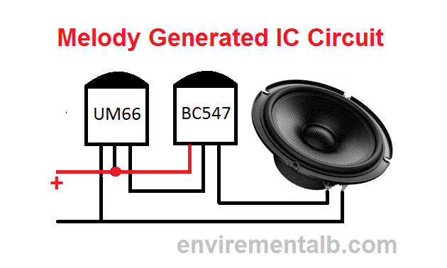 Melody Generator circuit